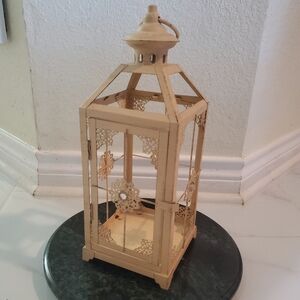 Elegant Tan Lantern